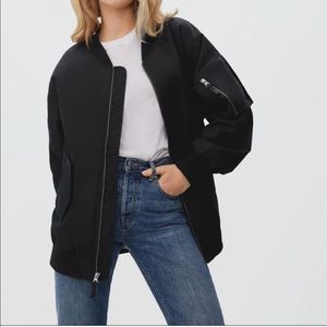 Everlane The Bomber Jacket Black